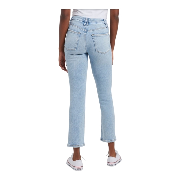 NWOT Good American [12/31] Good Legs Button Fly Straight Leg Jeans - Picture 2 of 10